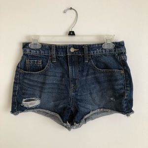 denim shorts size small